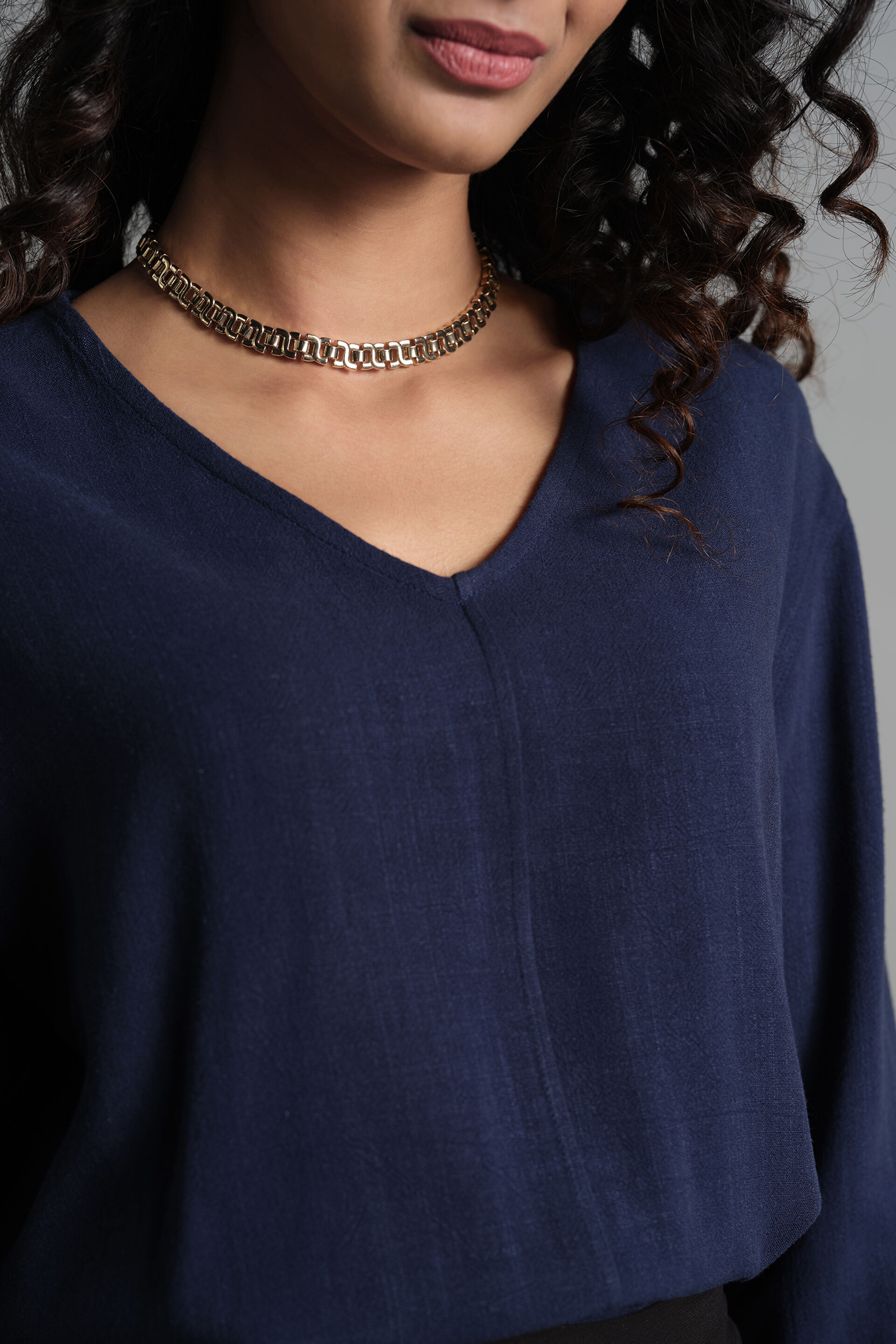 Navy Flow Top, Navy, image 4